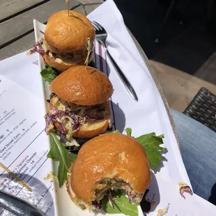 Blackened Salmon Sliders