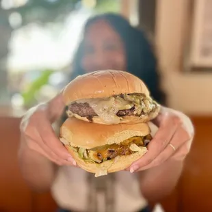 Oy Vey Guey &amp; Jewboy Burgers  @littlebitesatx on IG