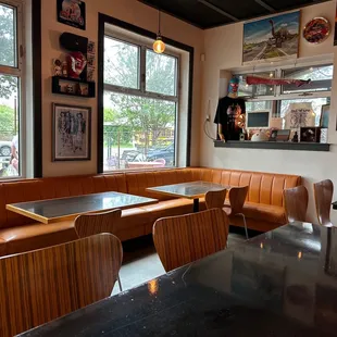 Inside seating