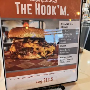 Burger of the Month