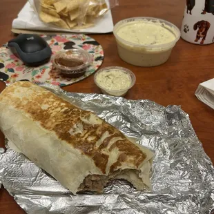 Bean and Cheese Burrito