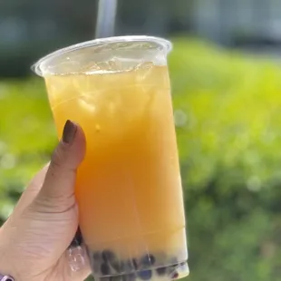 POG tea with tapioca