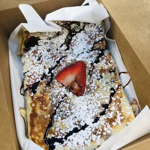 Strawberry Nutella Crepe