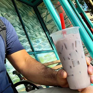 Iced Taro Latte