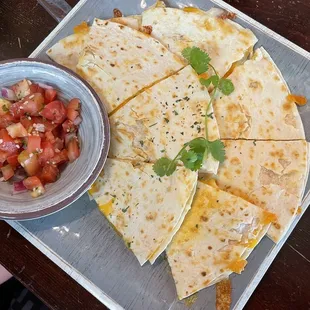 Chicken quesadilla