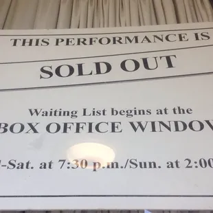 Always a good sign ( pun intended).
