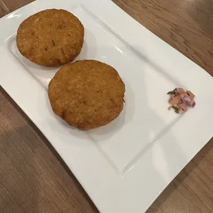 Goat Cheese Aloo Tikki