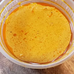 Chicken tikka masala, smelled and tasted like chemicals.