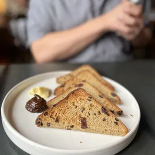 Spiced Fruit Toast Brunch
