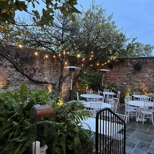 Jewel of the South Nola restaurant patio
