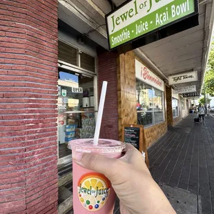 Yummy Lava Flow Smothie