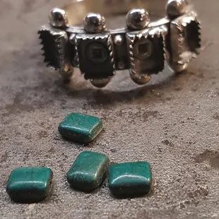 Yes, we work on sterling, even old tribal pieces