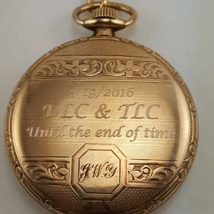 Custom Engraving Available