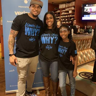 Steve smith and my family