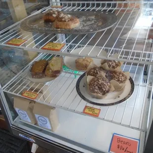 Fresh baked goods - photo at the end of the day.