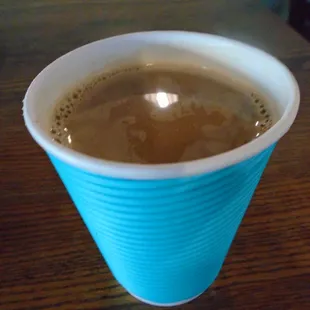 Depth Charge - coffee with a couple shots of espresso.