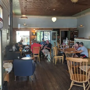 Taken on a Saturday morning coffee baked goods and live music!