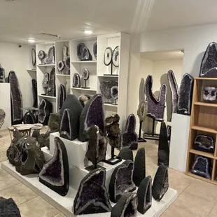 More I agree, natural geodes in the museum area