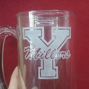 School Logo Engraving