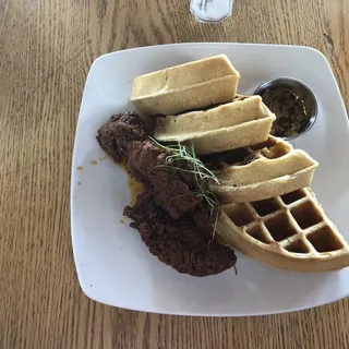 Hot Chicken & Waffles