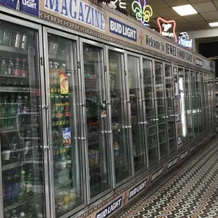 the inside of a store