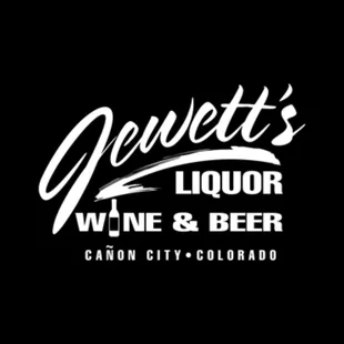 the logo for jewett's liquor