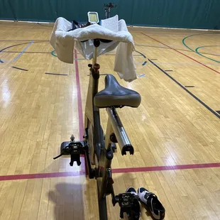 Early morning spin