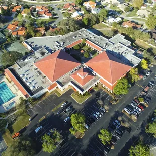 Aerial view of the Jewish Community Alliance
