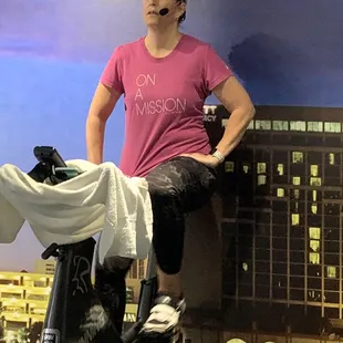 AM spin with Karen.