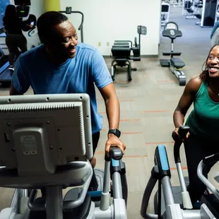 Enjoy our expansive fitness centers.