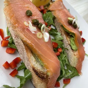 Avocado Toast with Smoked Salmon