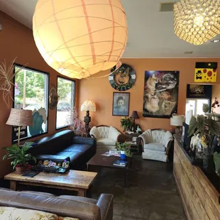the living room