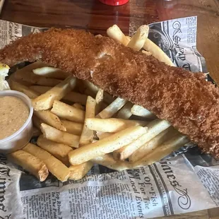 Panko crusted wallet and chips!