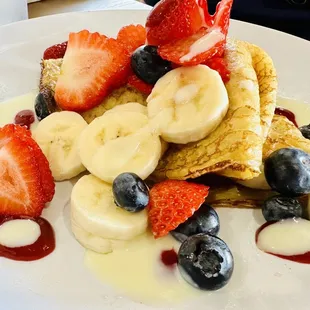 Exotic Fruit Crepe