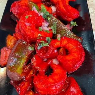 Chili Garlic Shrimp- delicious