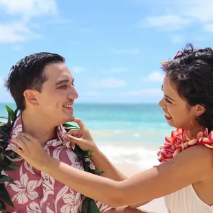 Vow Renewal on the beach
