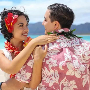 Vow Renewal on the beach