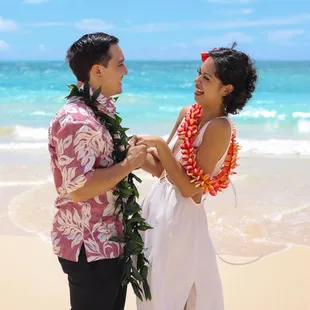 Vow Renewal on the beach