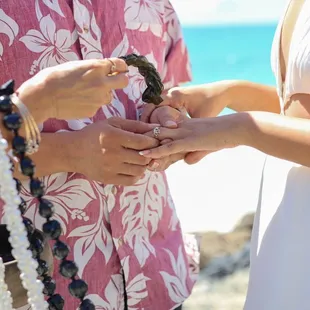 Vow Renewal on the beach
