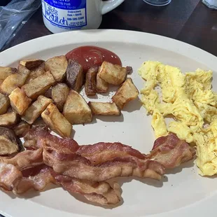 Part of the J's French toast platter