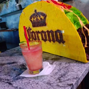 Swirl margarita... with Sangria!!