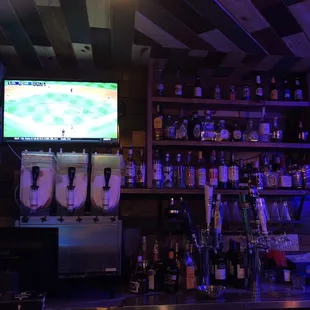 Happy hour is Monday thru Saturday 11am to 6 pm and all day Sunday.  The food is great and the staff is great also.