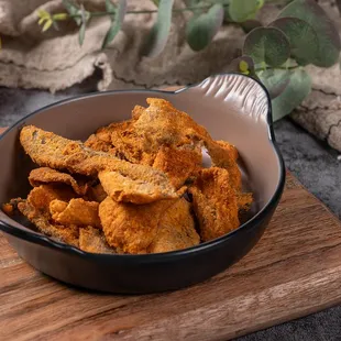 chicken wings and fried chicken, food