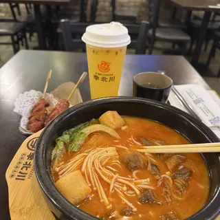 A12. Spicy Flaked Sausage (P) A12. (P)