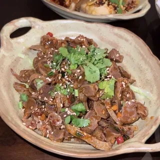 C4. Marinated Chicken Gizzard (P) C4. (P)