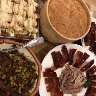 Diced Sauteed Beef with Celery and Chili