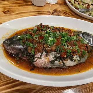 Fish Fillet in Hot and Spicy Sauce