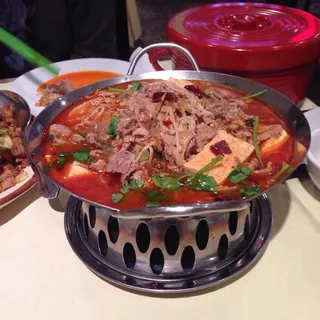 Spicy Lamb Hot Pot