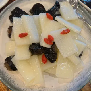 Black Fungus with Chinese Yam