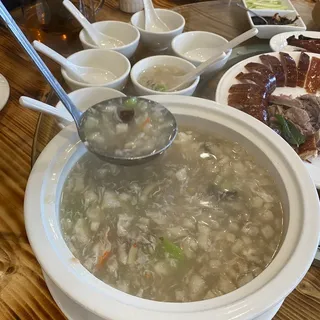 Crab Meat and Fish Maw Soup